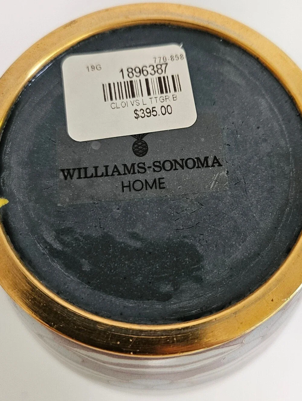 William Sonoma Cloisenne Vase